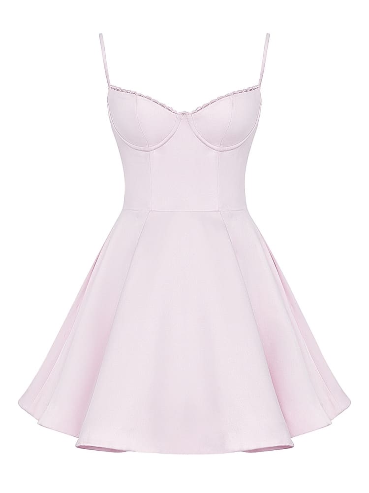 Ballerina Pink Tüll-Minikleid