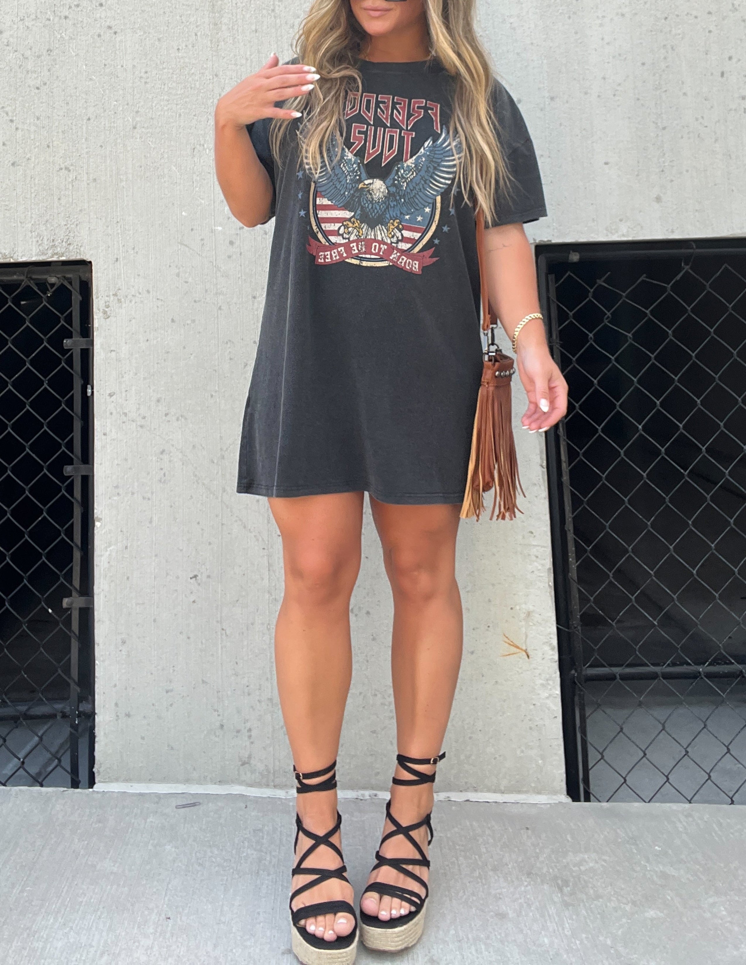 Freedom Tour T-Shirt-Kleid