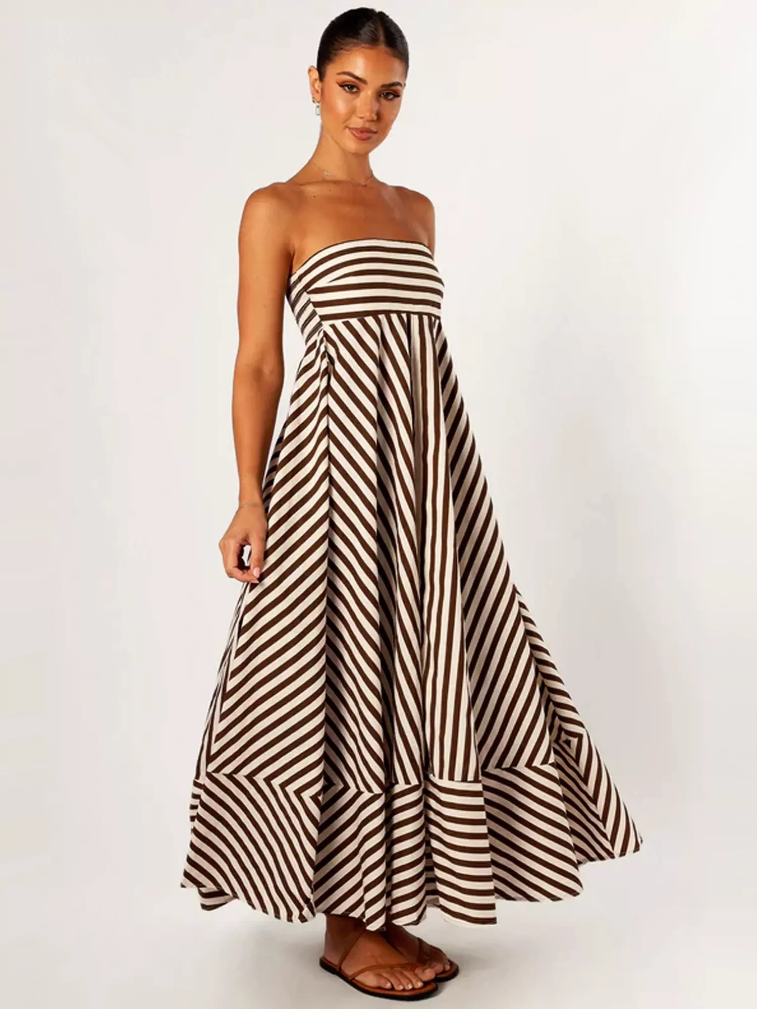 Nocturnal Charm gerafftes Maxikleid
