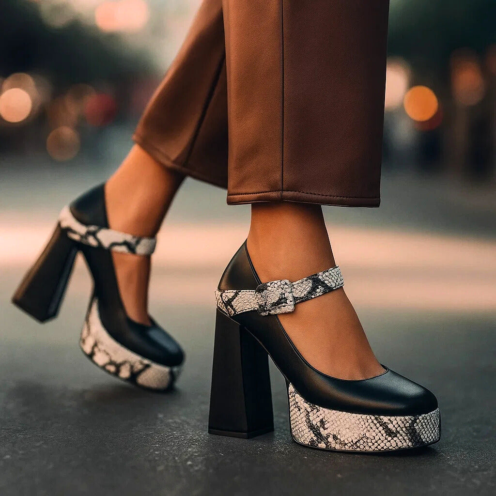 NATALIA VOSS PLATEAUSCHUHE