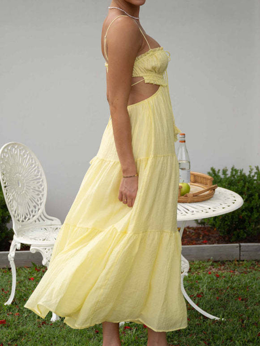 Magische Momente Maxikleid Gelb