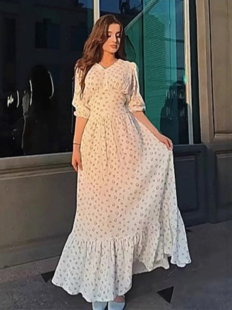 Maxikleid im Vintage-Stil