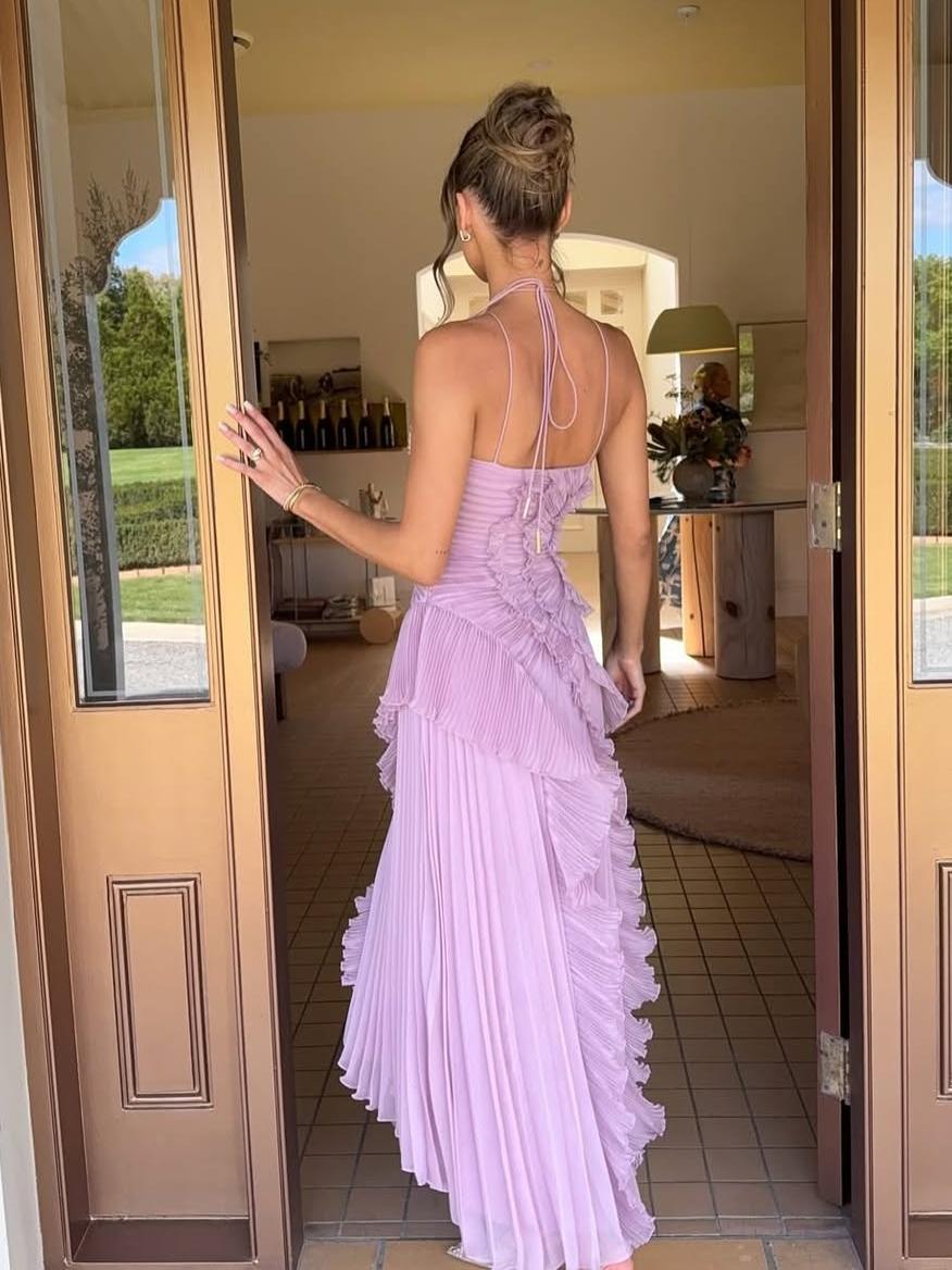 Maxikleid Ozean-Strudel