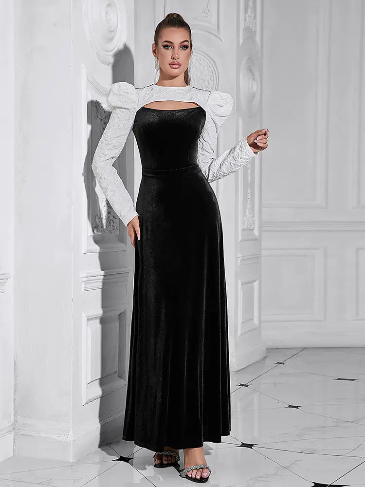 Neues figurbetontes Kleid mit U-Ausschnitt