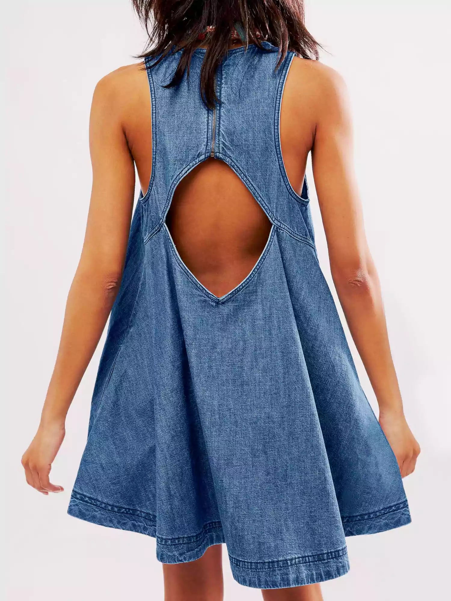 Denim-Minikleid „Sunset Stroll“