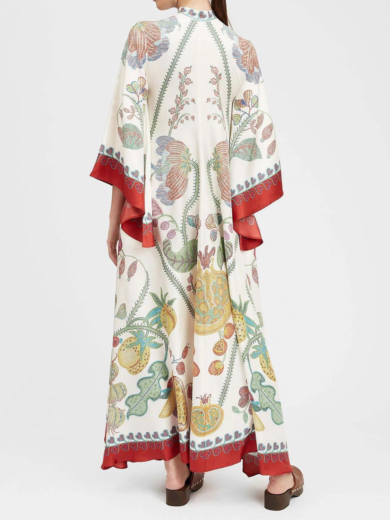 Magnifico Bedrucktes Maxikleid
