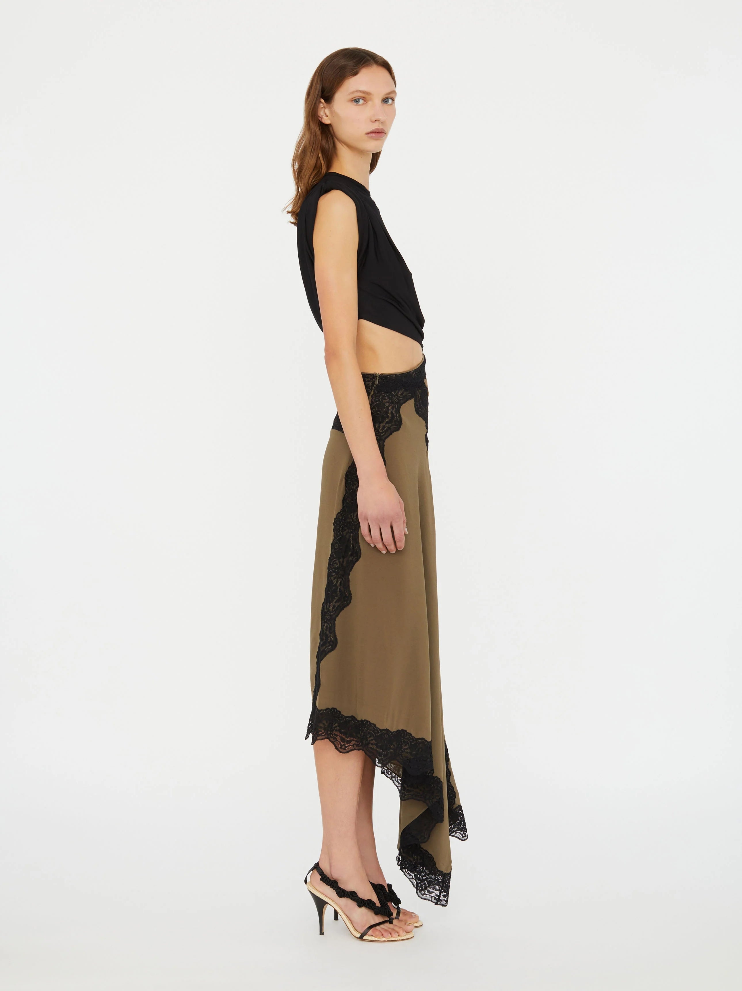 Verve Twisted Tee Midikleid