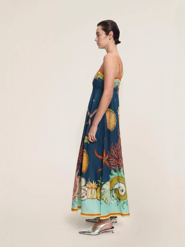 Ärmelloses Casual-Trägerkleid