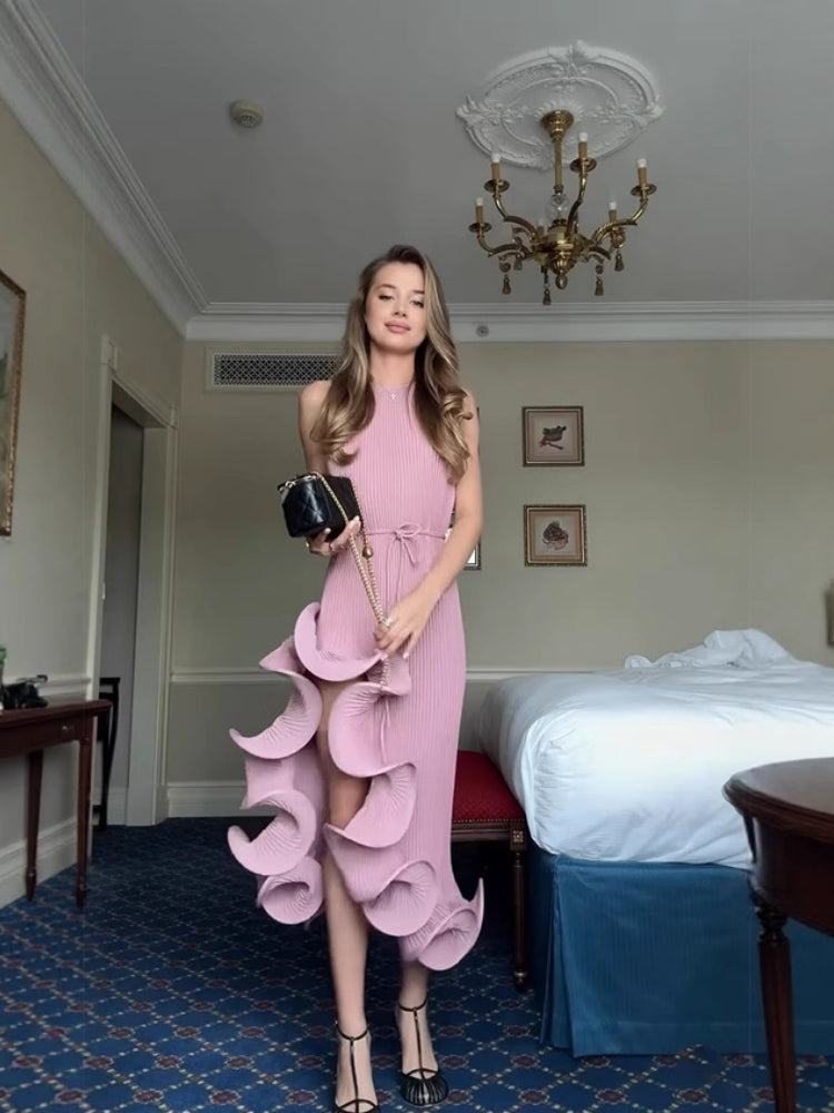 Verstellbares Taillen-Sommerkleid