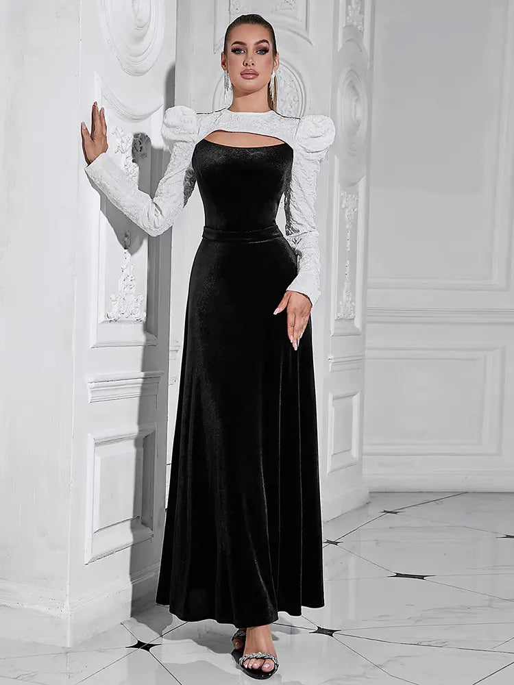Neues figurbetontes Kleid mit U-Ausschnitt
