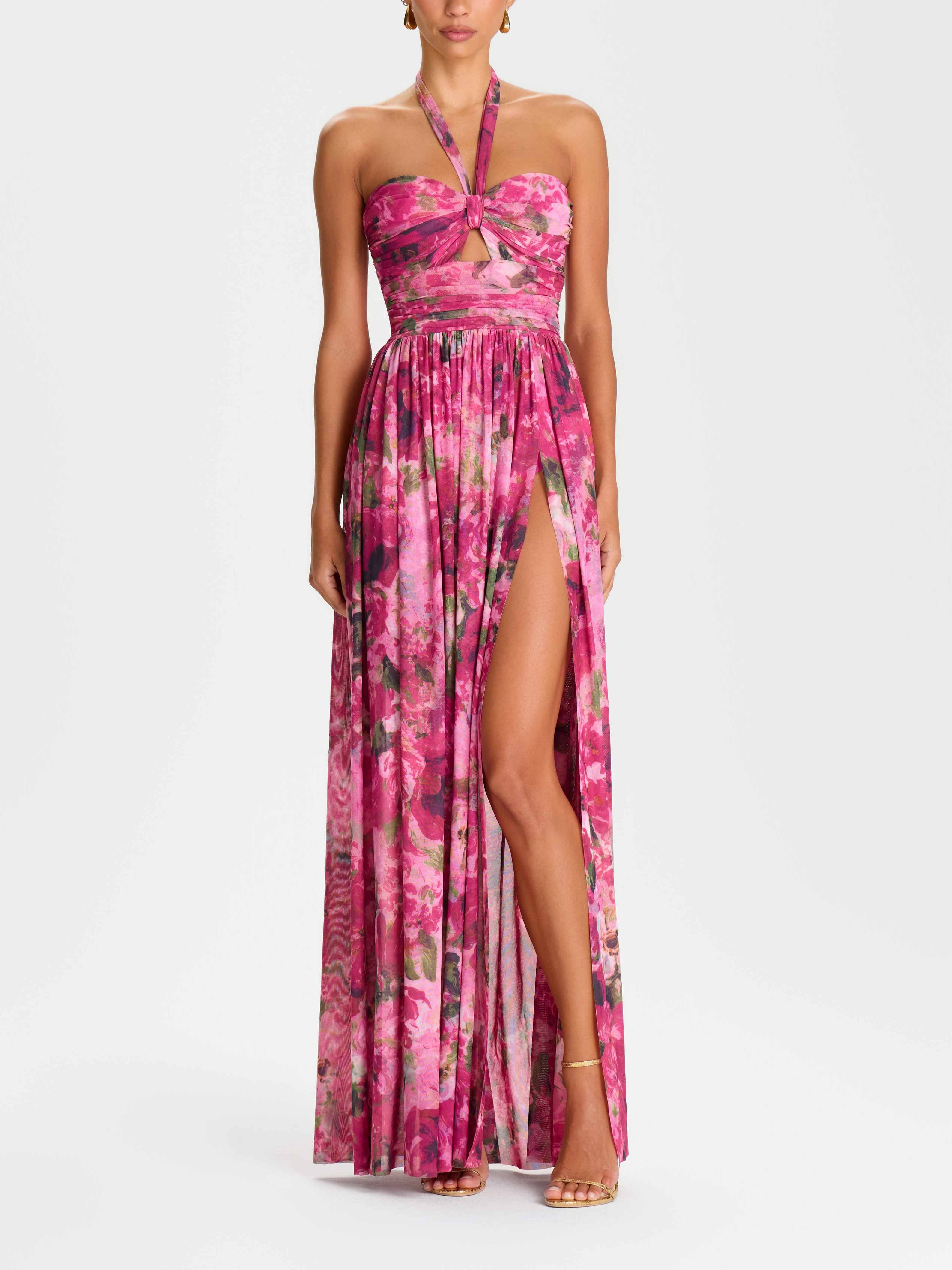 Aria florales Maxikleid
