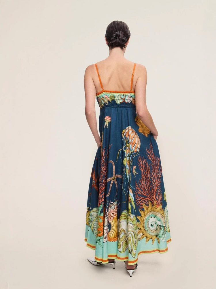 Ärmelloses Casual-Trägerkleid