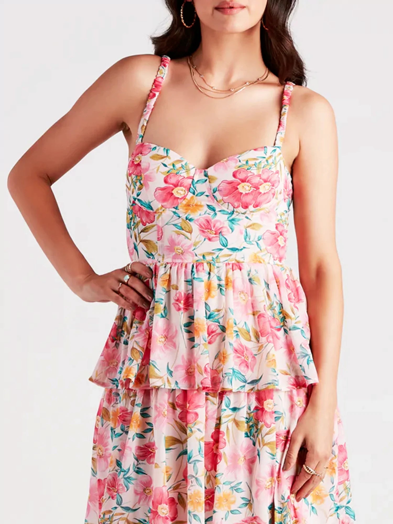 Whispering Petals Bloom-Kleid