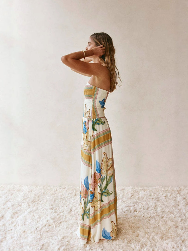 Tropisches Sommerkleid