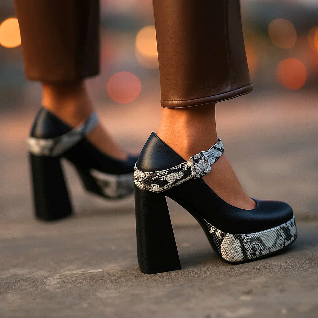 NATALIA VOSS PLATEAUSCHUHE
