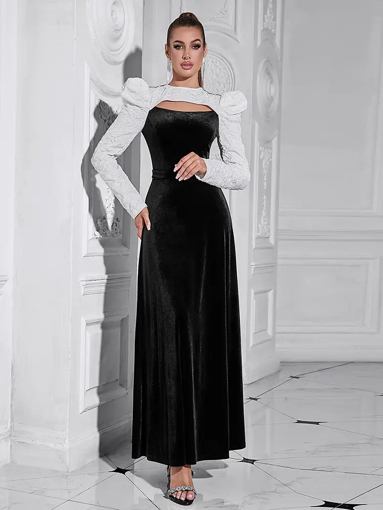 Neues figurbetontes Kleid mit U-Ausschnitt