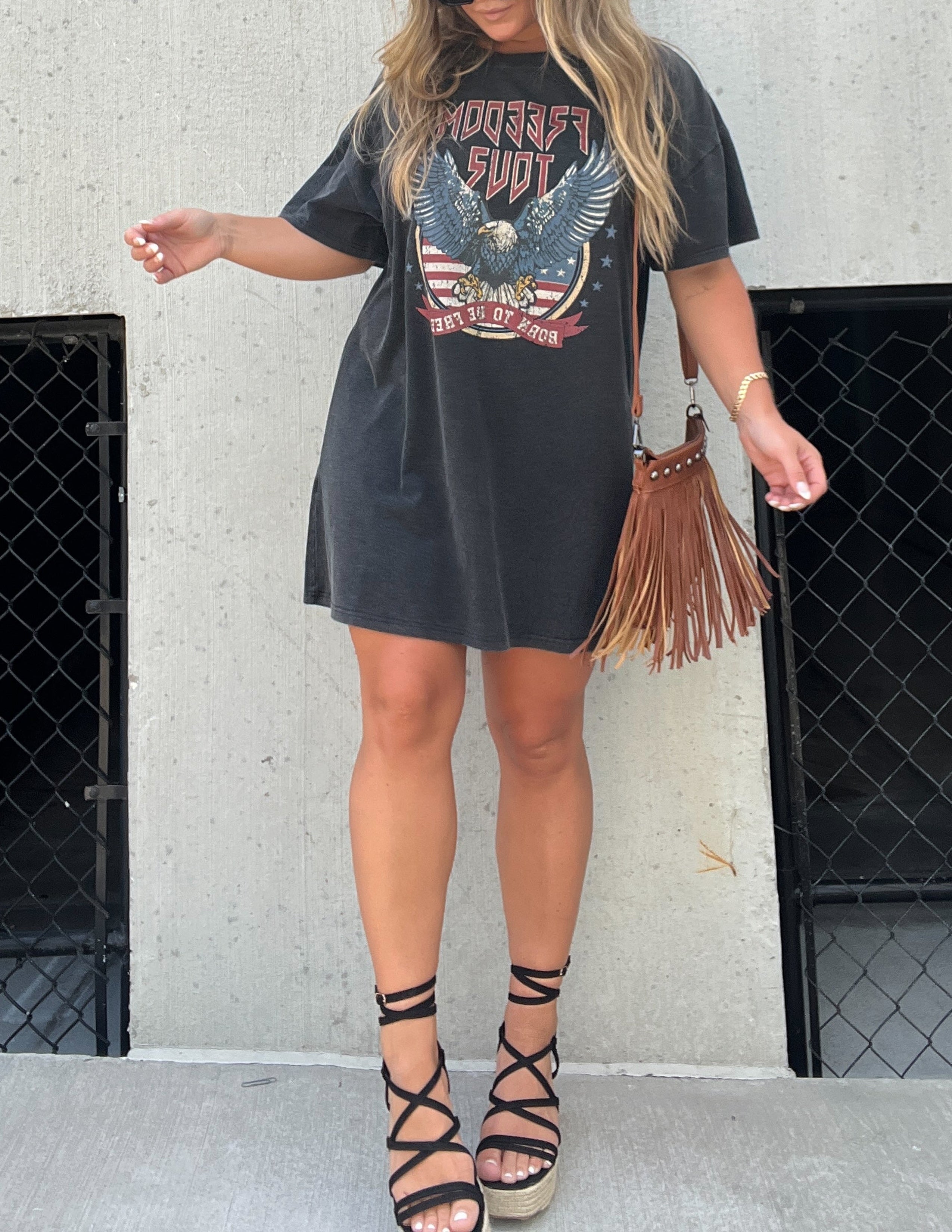 Freedom Tour T-Shirt-Kleid