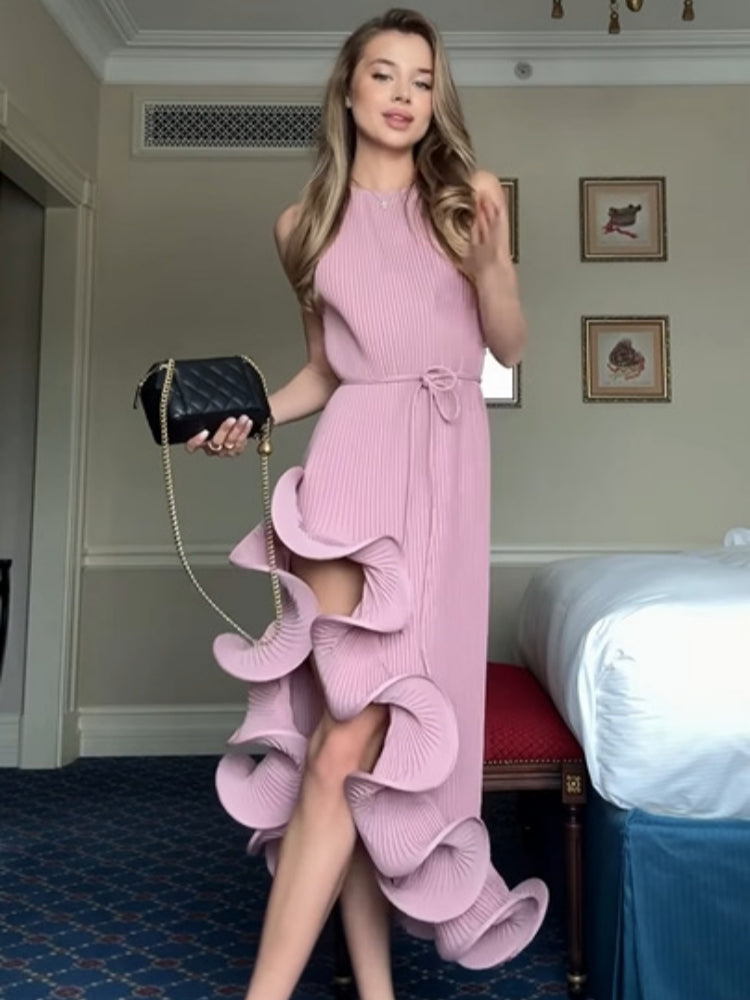 Verstellbares Taillen-Sommerkleid