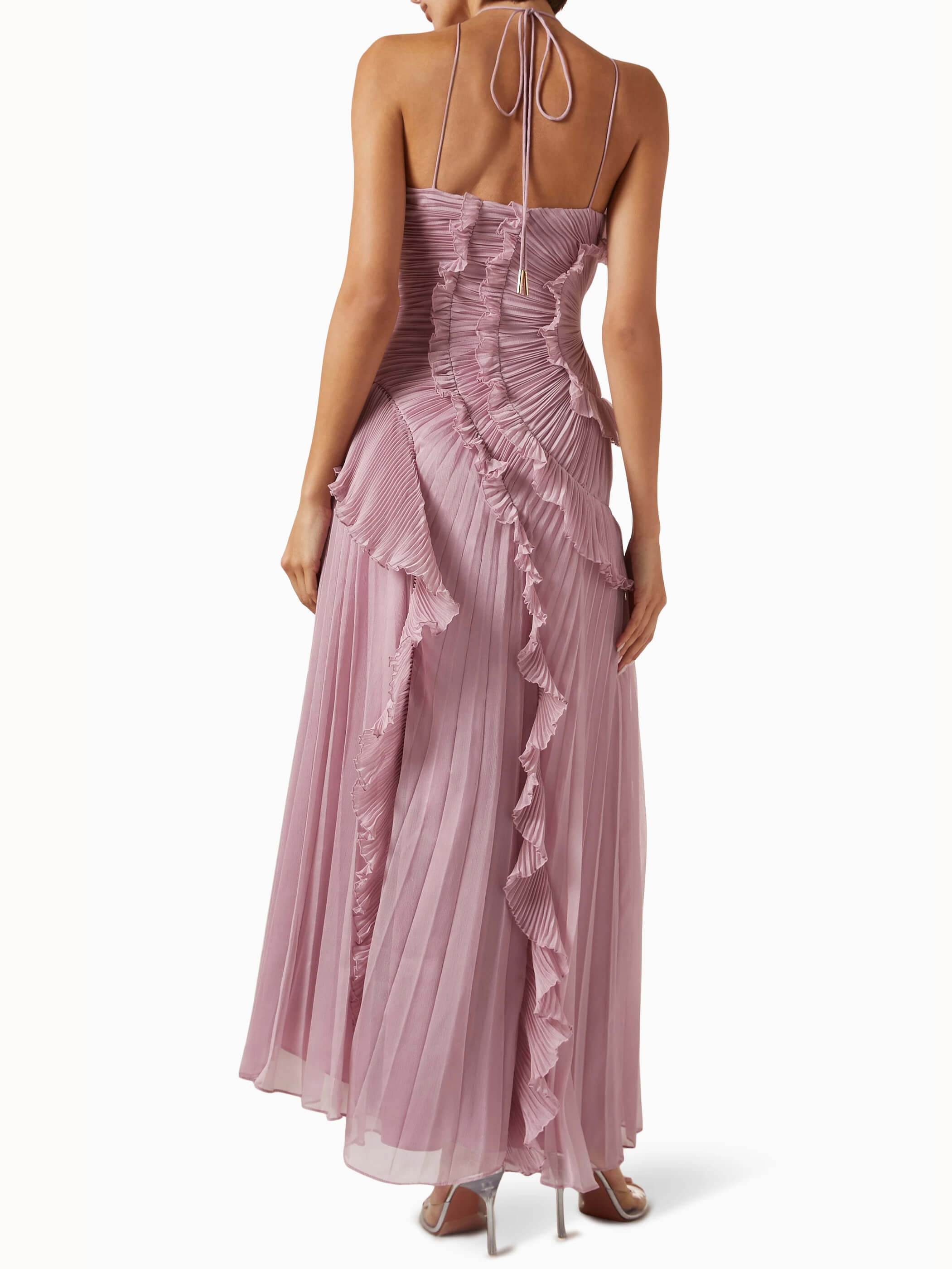 Maxikleid Ozean-Strudel