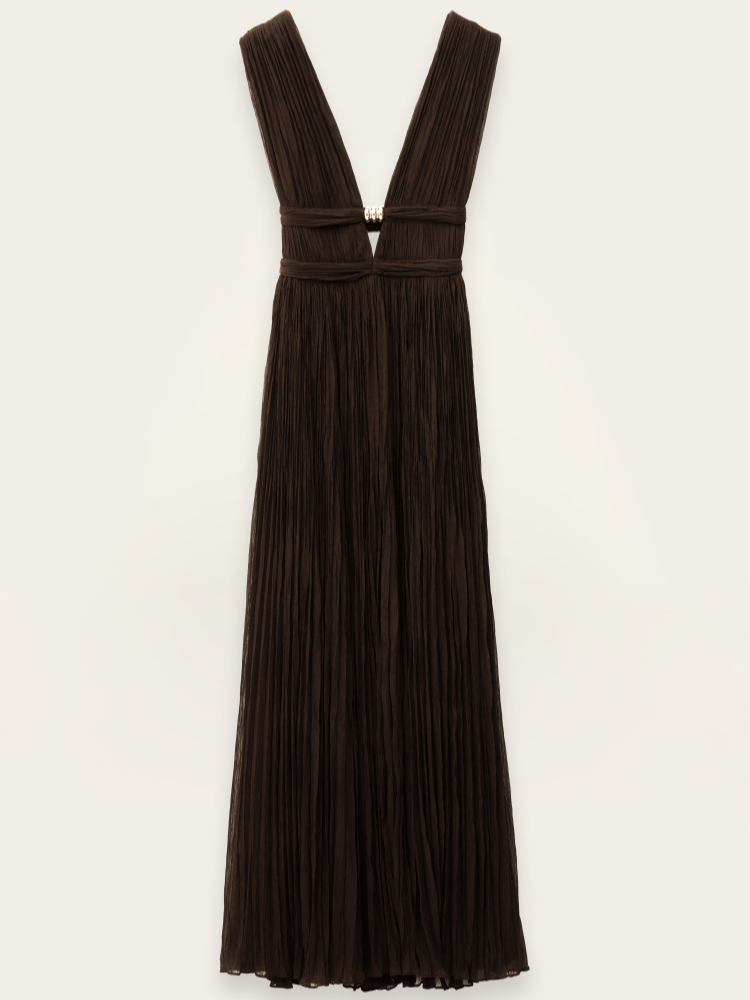 Mitternachts-Göttinnen-Maxikleid