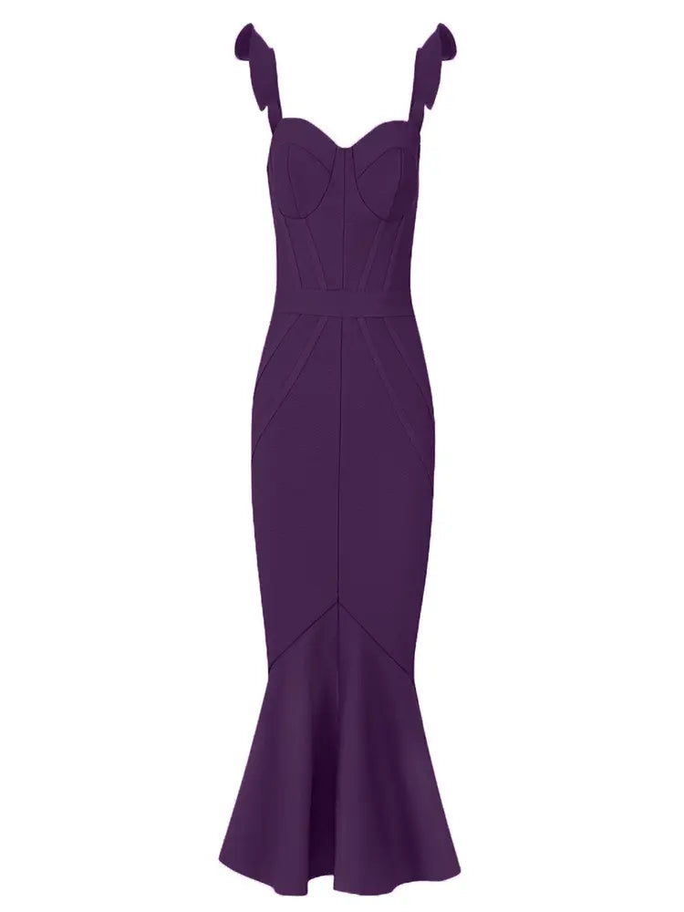 Sexy trägerloses Kleid mit Rüschensaum