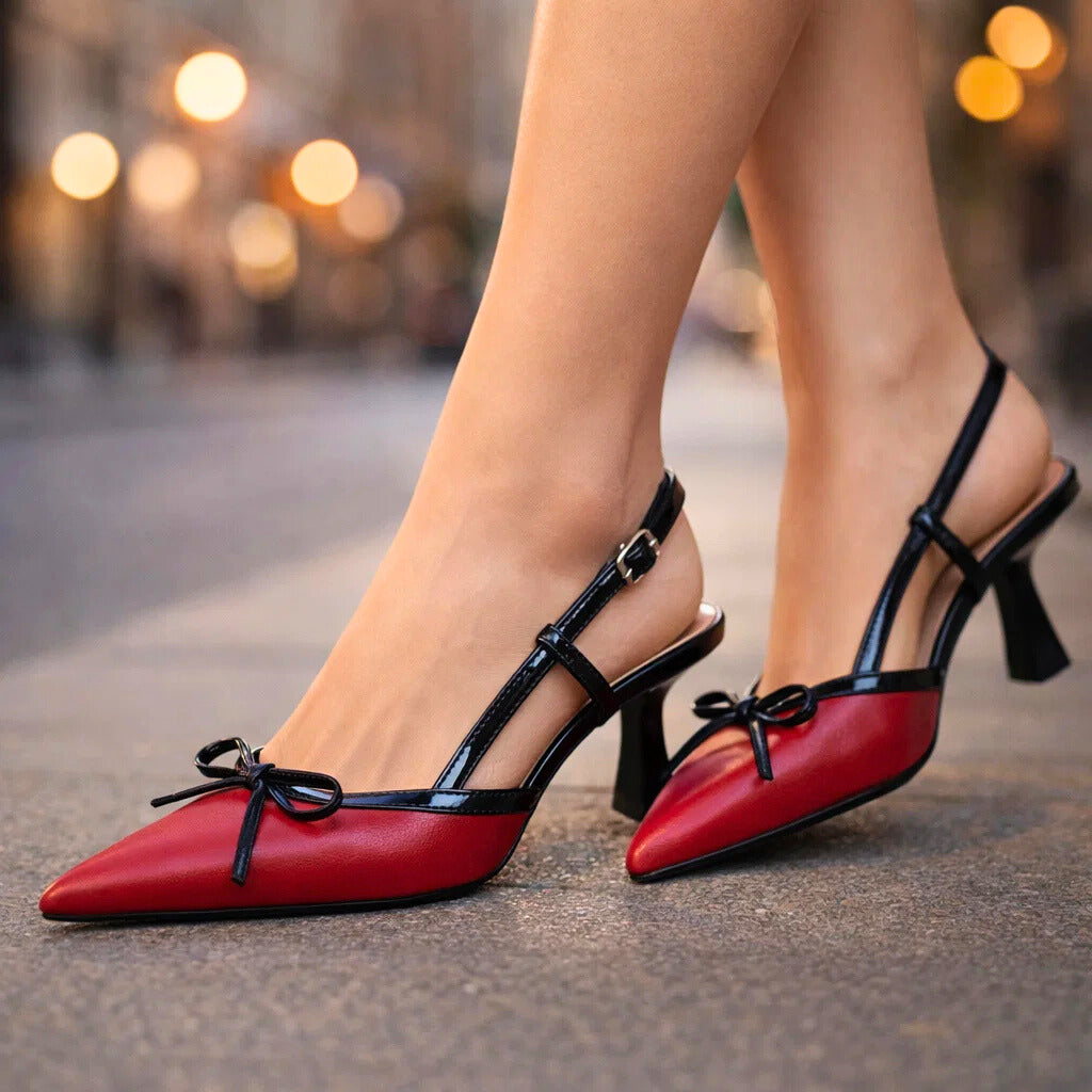 AMARA BELLE SCHLEIFEN-HEELS