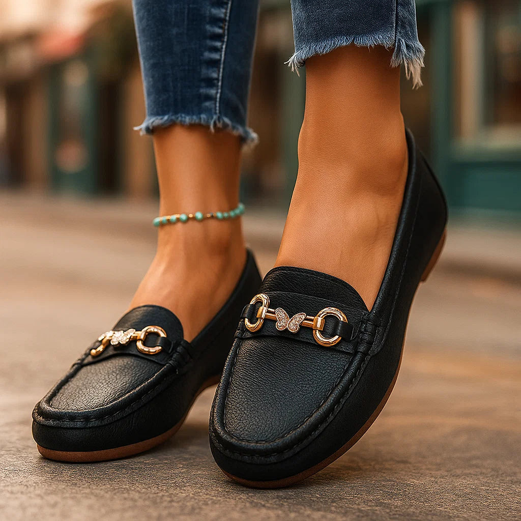 SORELLA RHINESTONE LOAFERS