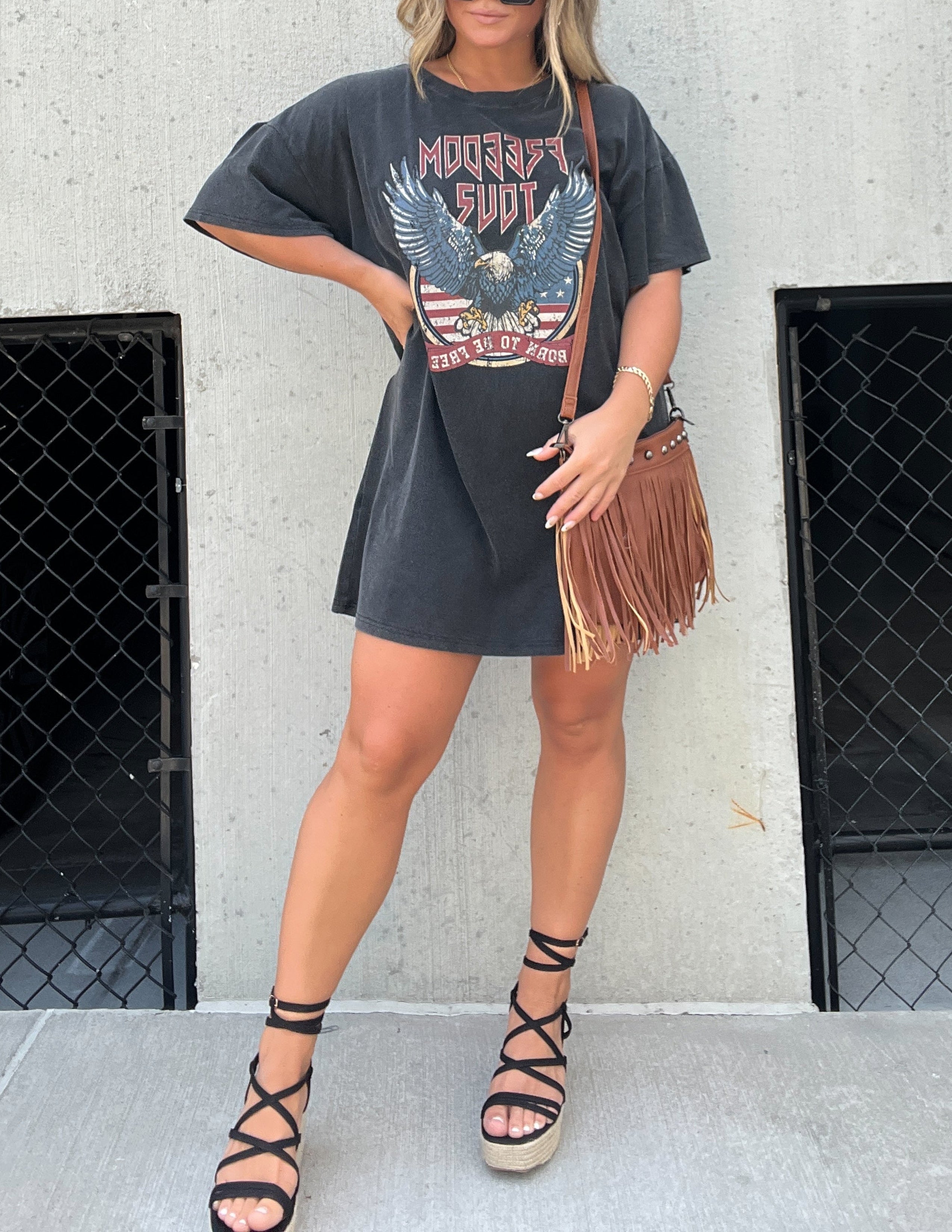 Freedom Tour T-Shirt-Kleid