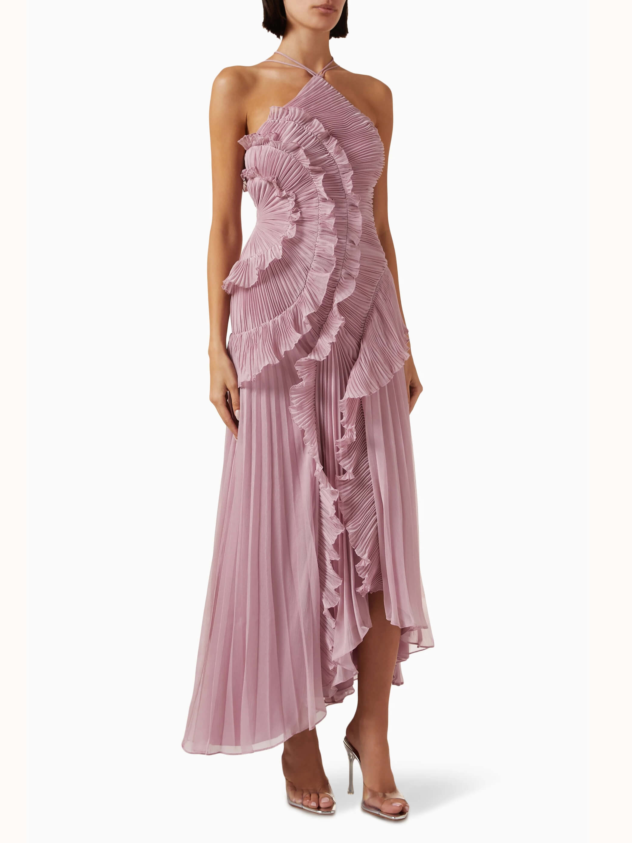Maxikleid Ozean-Strudel