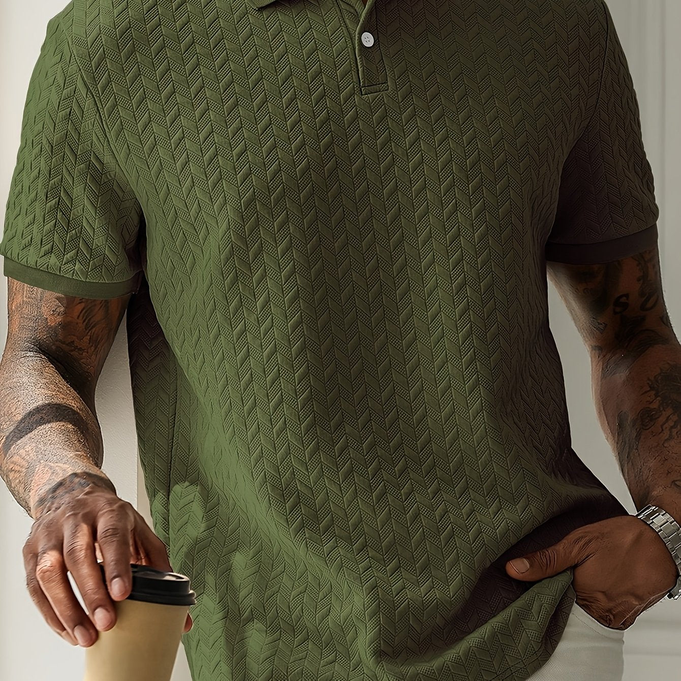 Ellison Textured Polo