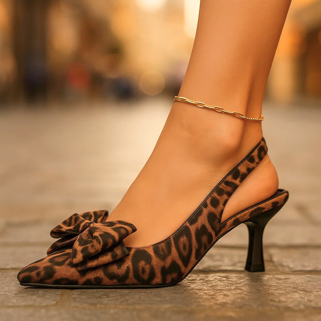 LILIAN LEOPARDEN-HIGH HEELS