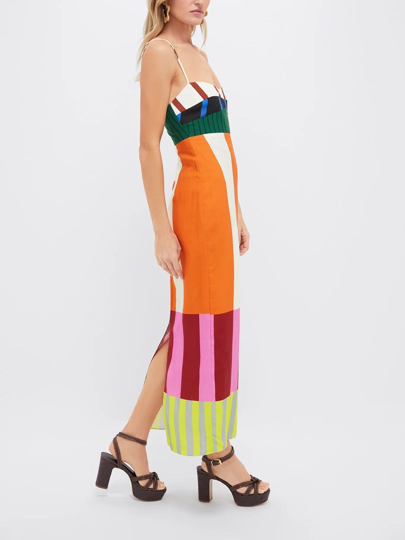Bengal Multi Paloma Maxikleid