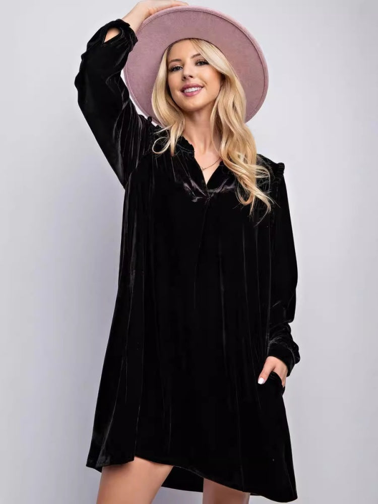 Freizeitkleid in Knielänge