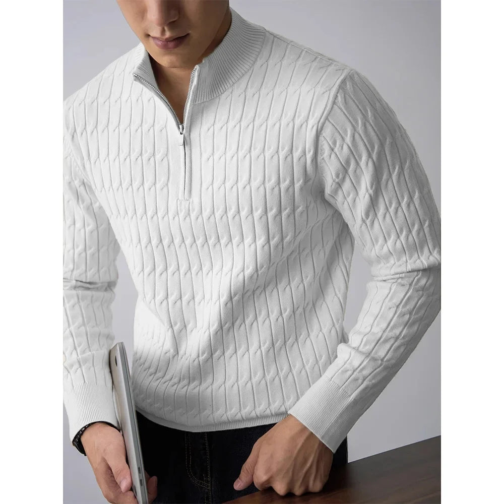 Ellison Cable Half-Zip
