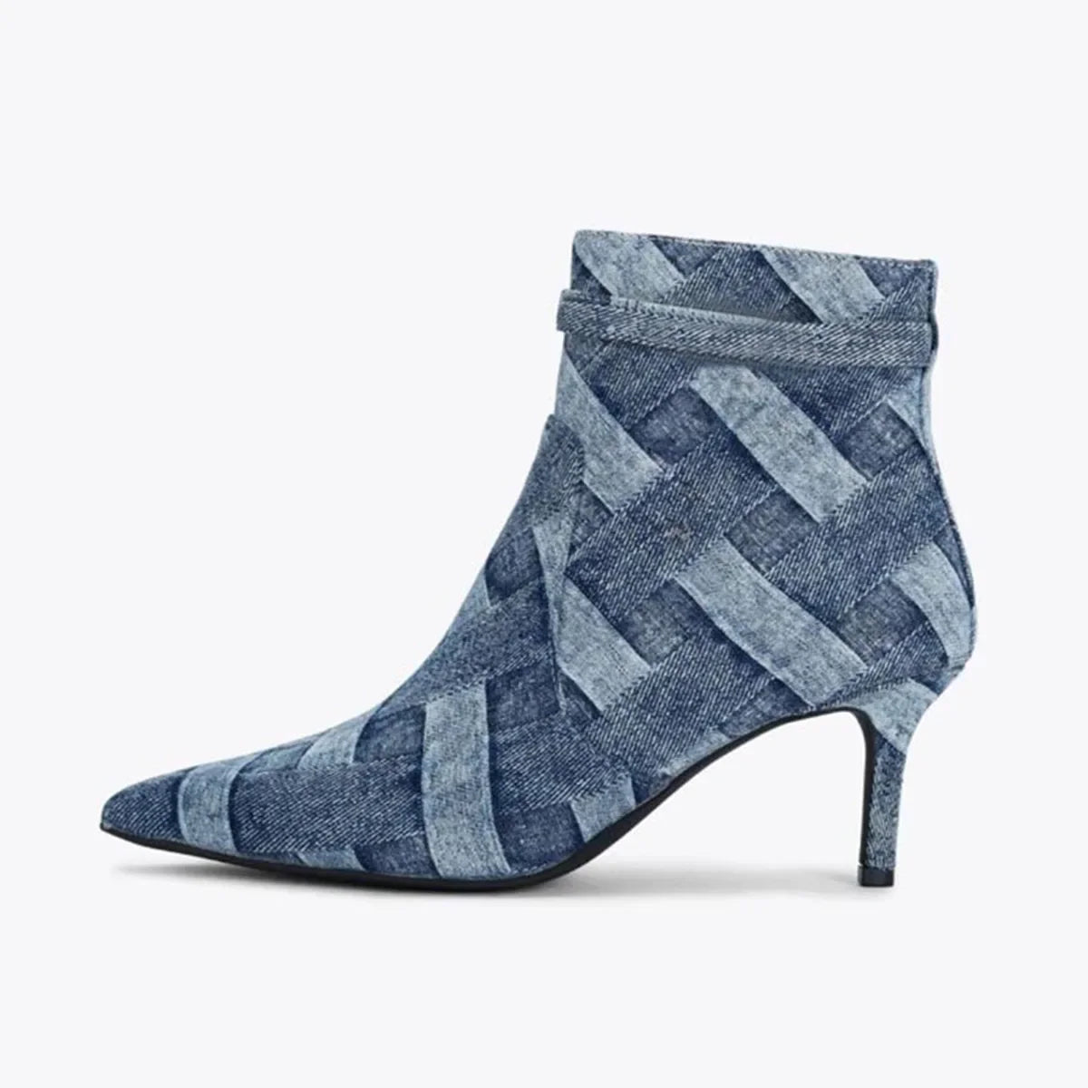 DANICA GEWEBTEN JEANS-WEDGES