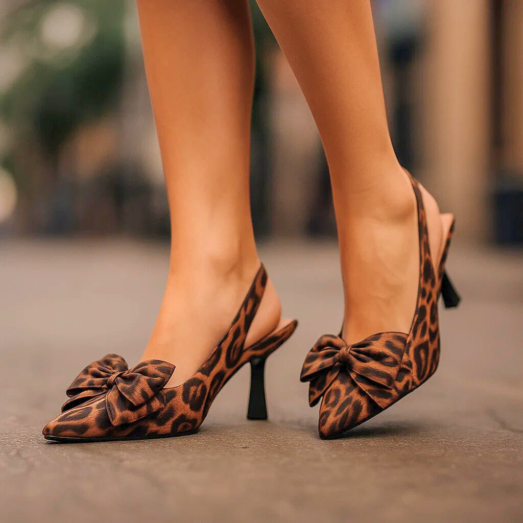 LILIAN LEOPARDEN-HIGH HEELS