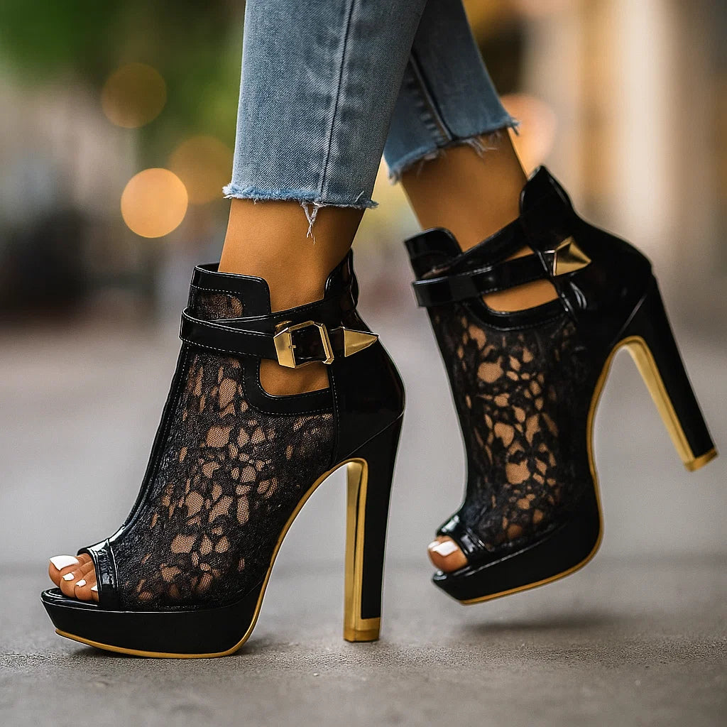 LILIANA SPITZEN-HEELS