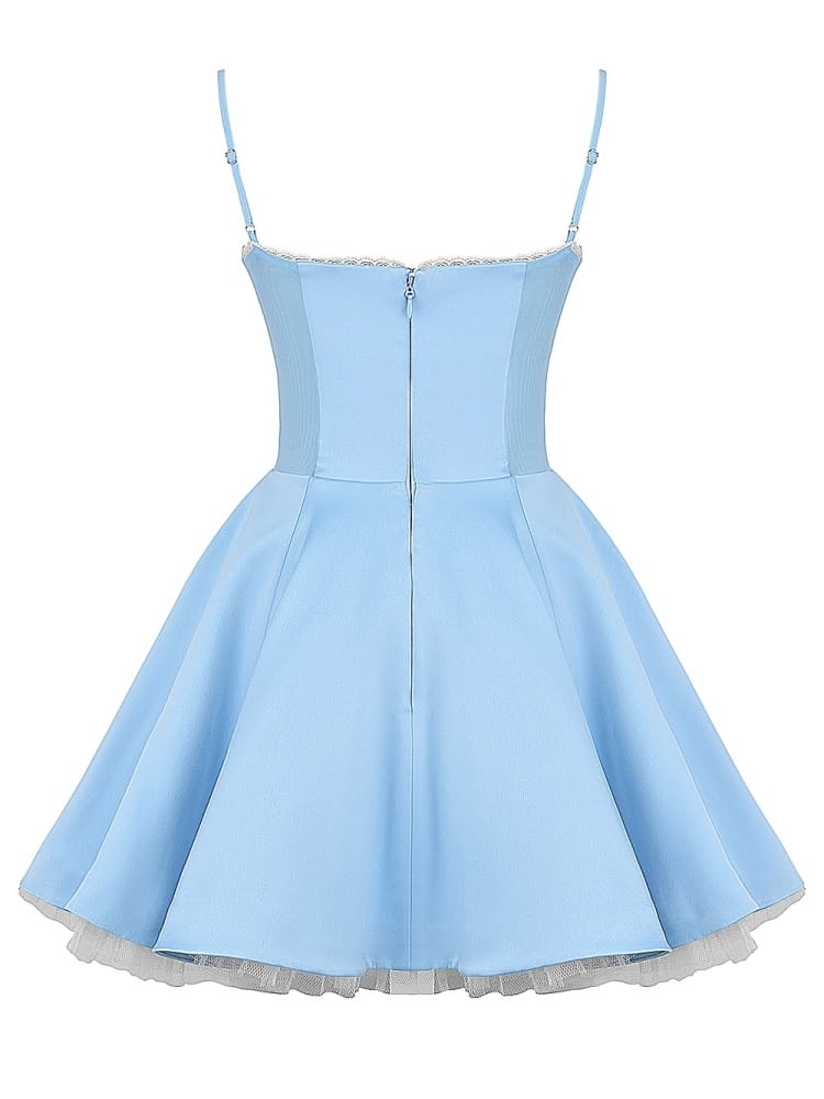 Cinderella blaues Tüll-Minikleid