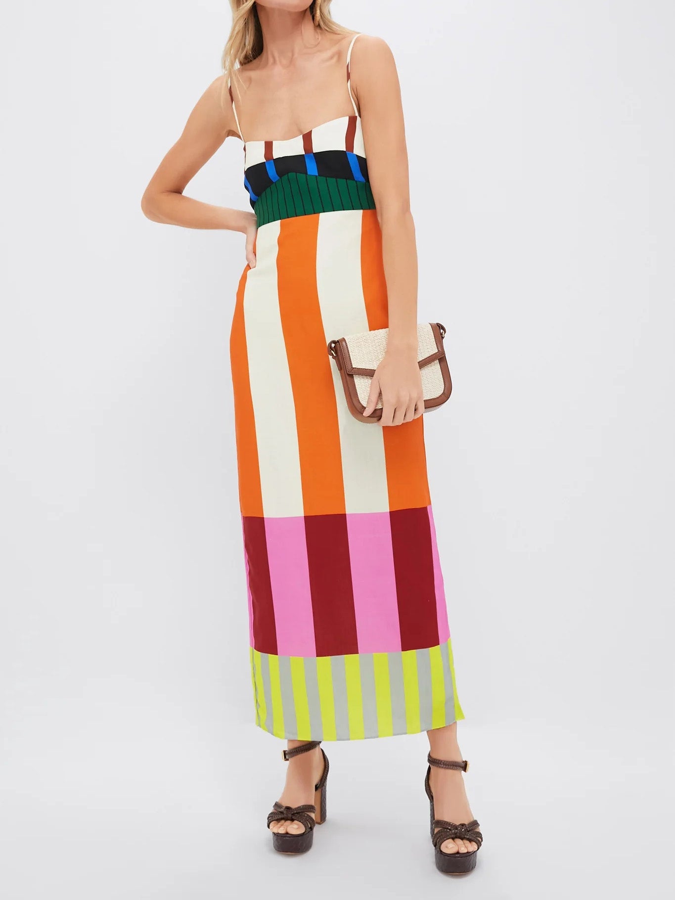 Bengal Multi Paloma Maxikleid